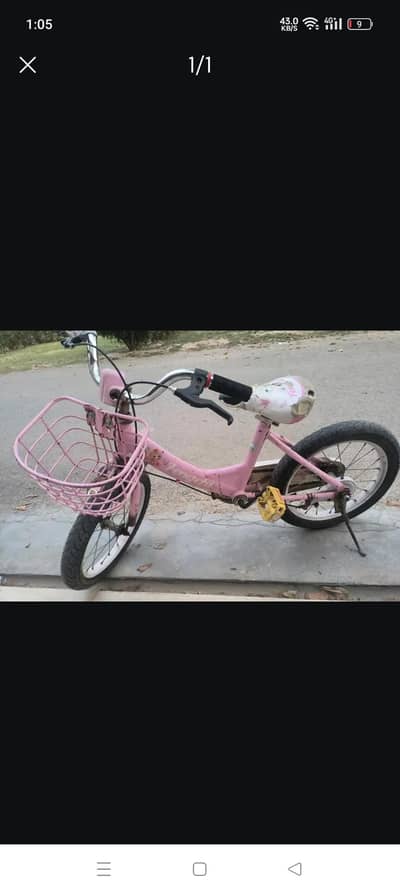 Girls Bicycle