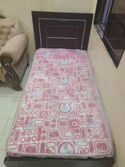 single Bed & Cupboard