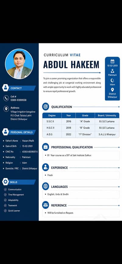 Need a job