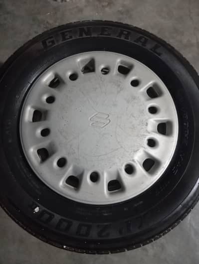 General 145R12 Tyres with Suzuki Alto Rims (4 Pieces)