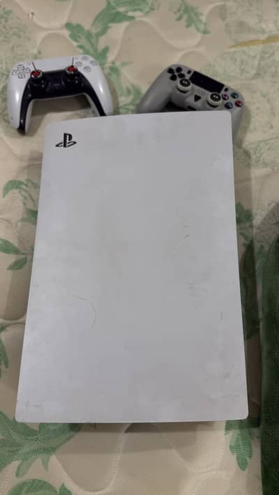 PS5 Disc Edition CFI-1215A 1TB | 2 Original Controllers + Tekken 8