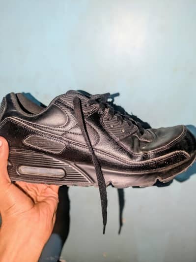 Original Nike Air Max 90 Triple Black - Size 43 US 9.5