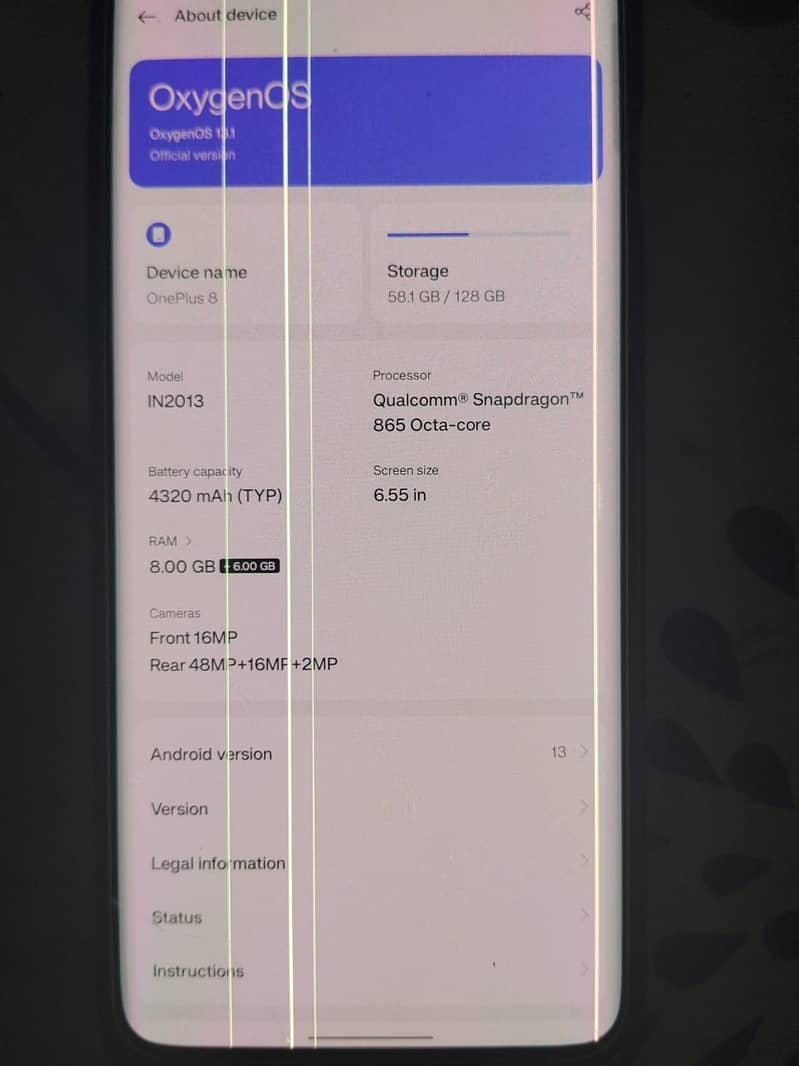One Plus 8 0