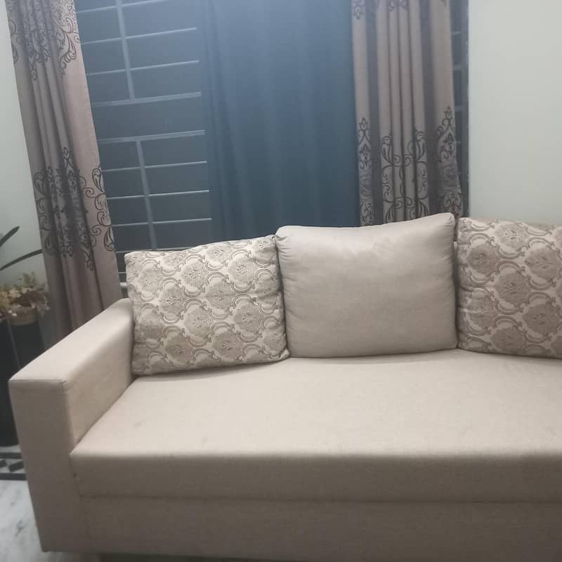 Lshape sofa excellent condition 1