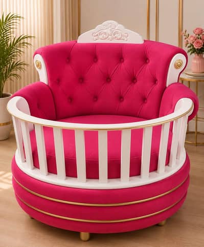 Royal Baby cot wooden