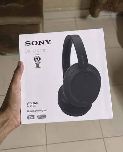 Sony Wh-ch720n noise cancelling headphones - open box