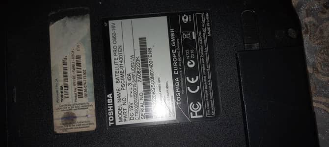 Toshiba satellite pro c660.16v
