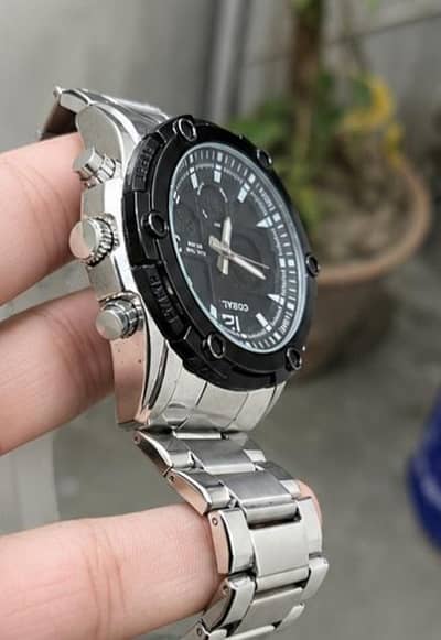 mens premium watch of coral