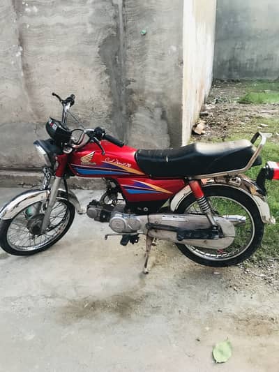 Honda 70 bike for sale islamabad registered no work required