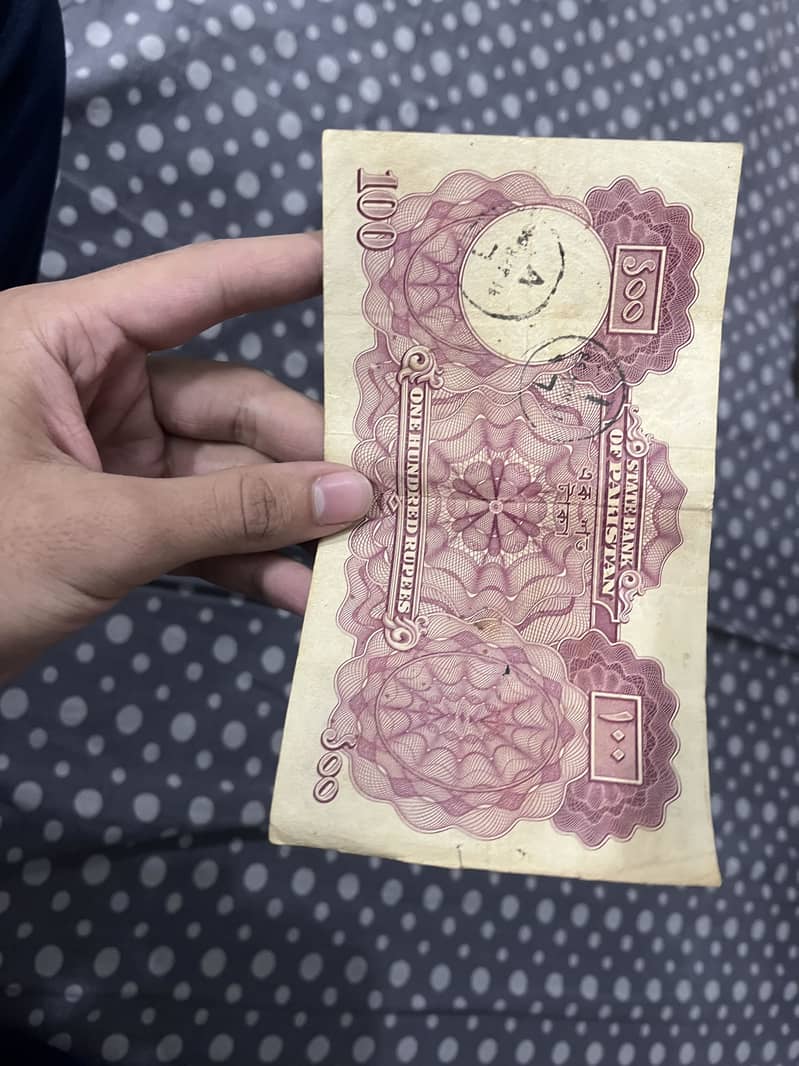 Pakistani 100 rupees note 0