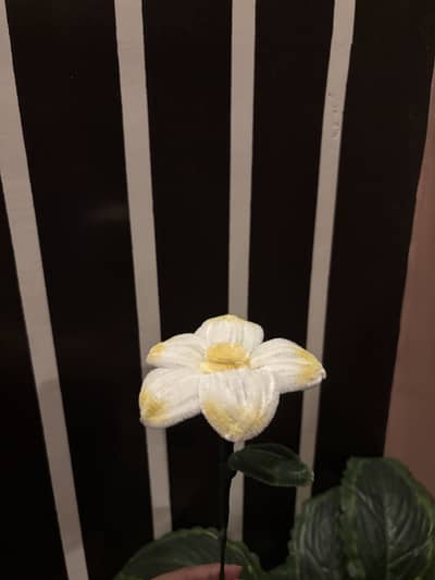 Pipe cleaner flowers