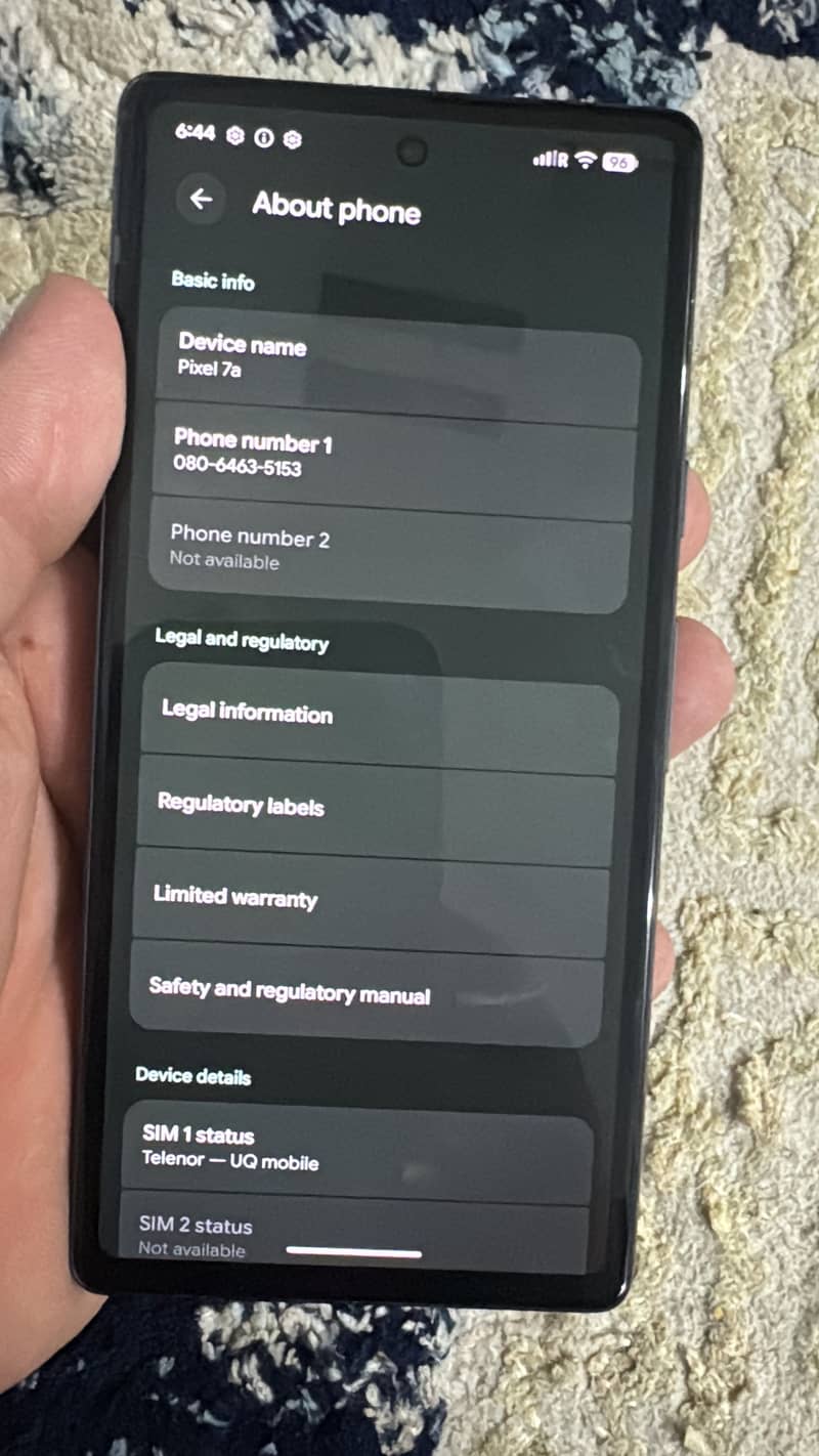 Google Pixel 7a 1