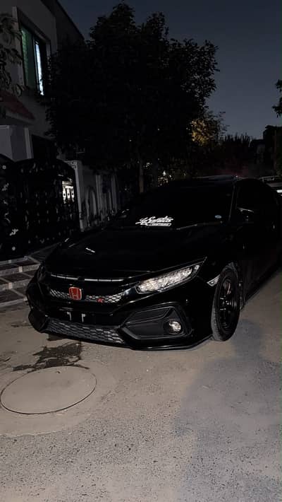 Front Civic X Type R Grill & Front Bumper SIV2 Original