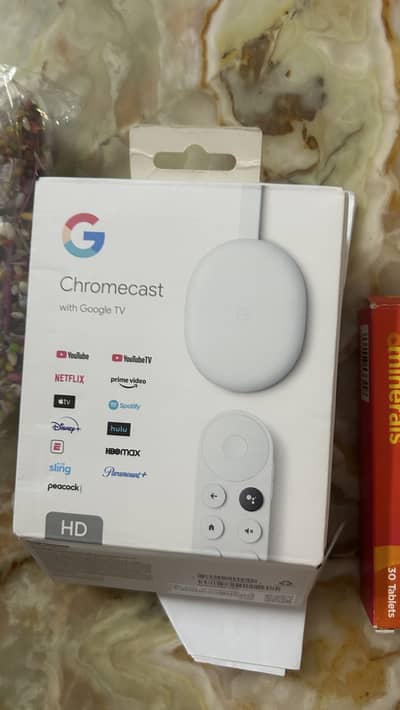 Google chrome cast device with Google tv (hd)