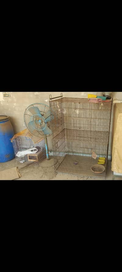 3 cages for sale