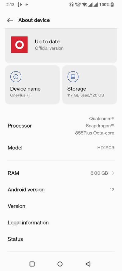 One Plus 7