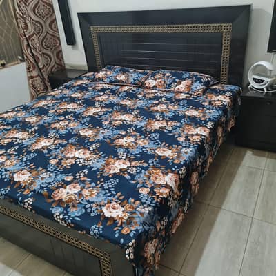 double bed set with dressing