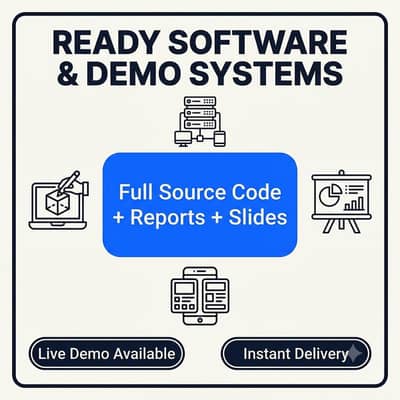 Ready Web Application & Python System for Presentation