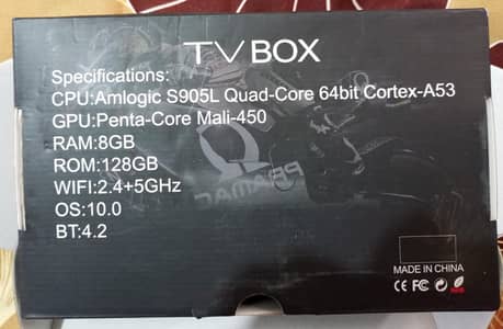 YK9 Pro Max Android TV Box - Box Packed (Brand New)