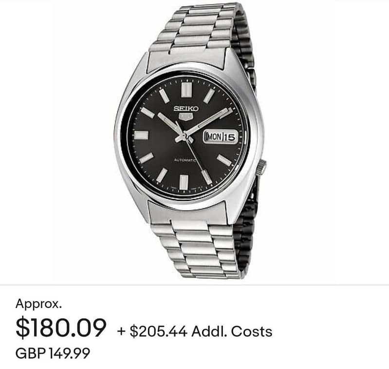 seiko watch automatic 4