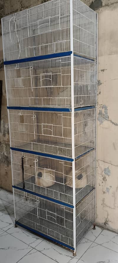 Five Portion Birds Cage For sale