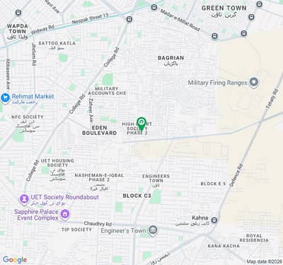 8 MARLA PLOT AVAILABLE FOR SALE IN HIGH COURT SOCIETY PHASE 2 COLLEGE ROAD LAHORE