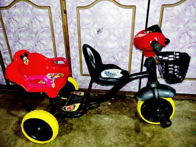 Baby cycle double seat
