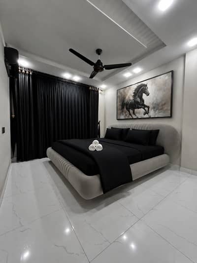 Luxury 1-Bed Apartment in Bahria Town | Short & Full Stay Available