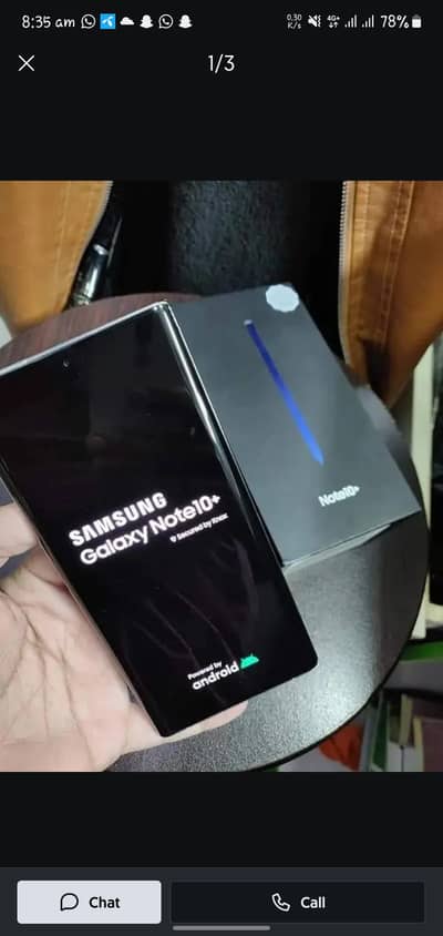 Samsung Mobile Note 10 Plus 5G Exchange Possible