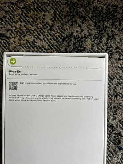 iPhone 16e – 128GB | White | Brand New
