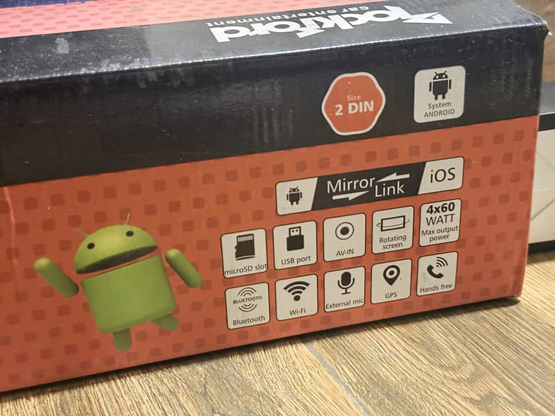 Corolla 2014-17 Android Panel with frame 3