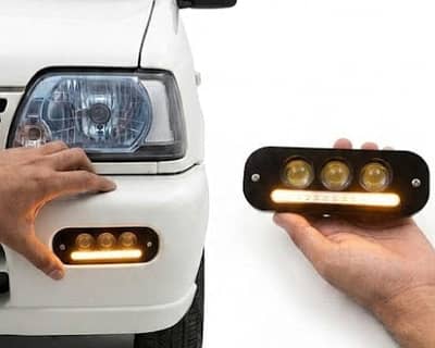 Mehran 3 lens  Fog lights with running indicators