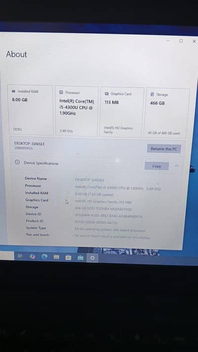 Lenovo Thinkpad T440s, i5, 8gb,  500HDD, 14" screen 25k only