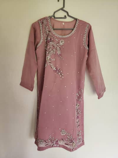 Pink formal dress
