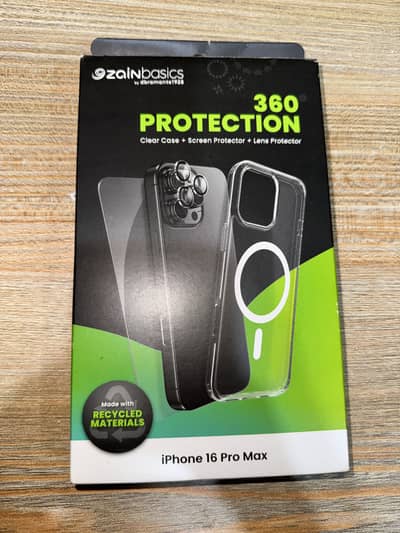 Clear Case + Screen Protector + Lens Protector