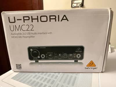 Behringer UMC22 USB Audio Interface