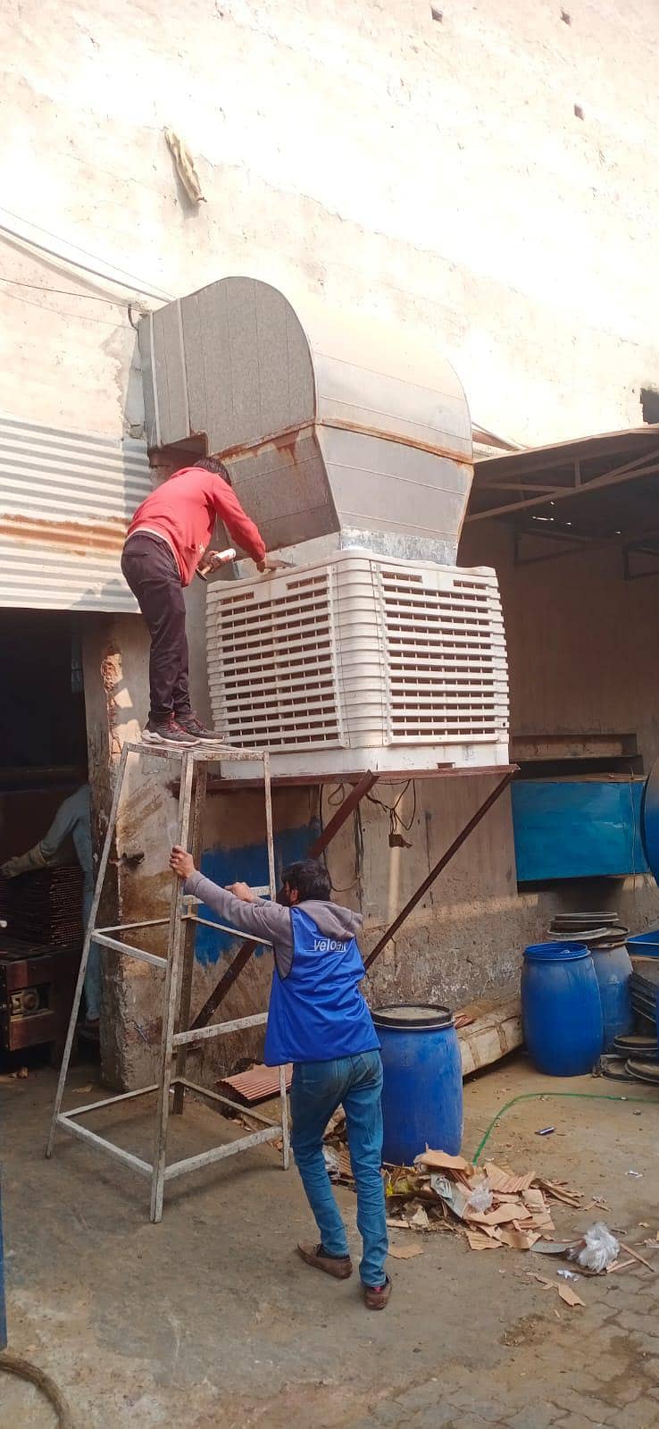 solar system installation 1