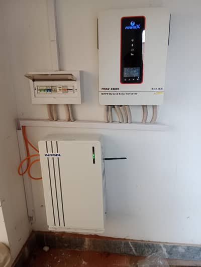 solar system installation