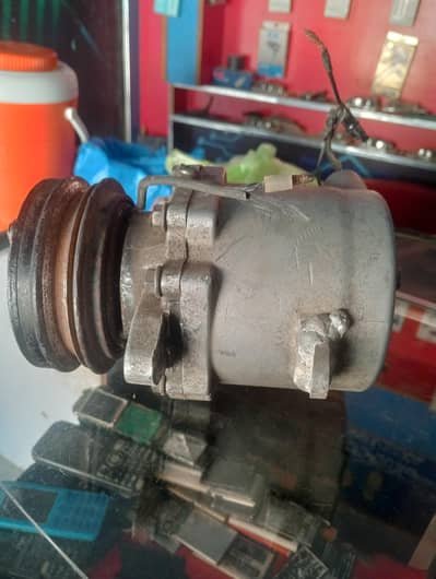 compressor for double freezor van jeep double cabin dala koi load ni .