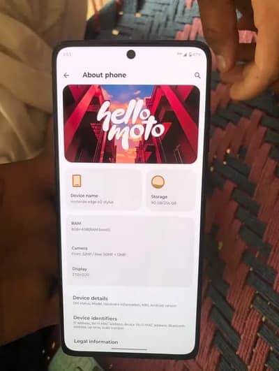 Motorola Edge 60 stylus 5G