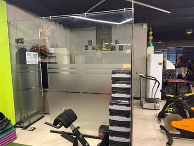 Tempered glass for office 12MM