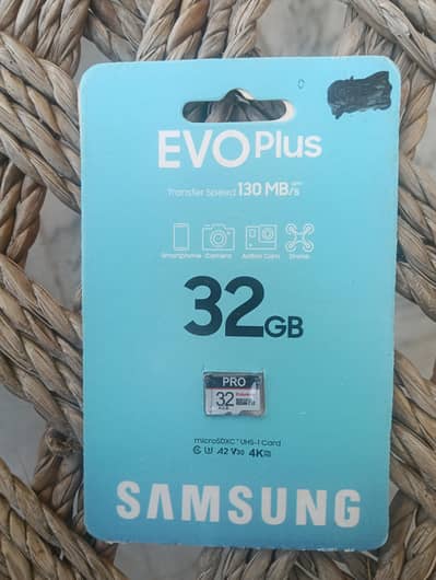 Samsung EVO Plus 32GB MicroSD Card – New Contact 03095804237