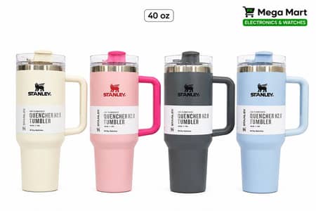 Stainless steel Tumbler 40 oz gym water bottle plane and printed