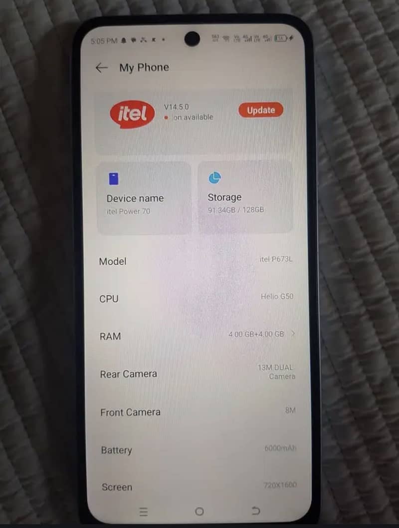 Itel P70 1