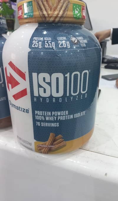 Iso100 hydrolysed protein powder 2.3kg