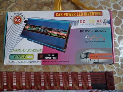 Al-Karam 6000W (6KW) Car Power Inverter | 12V DC to 220V AC