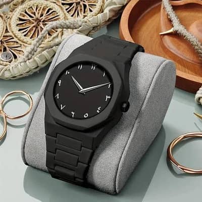 Arabic Aura black watch for men and women