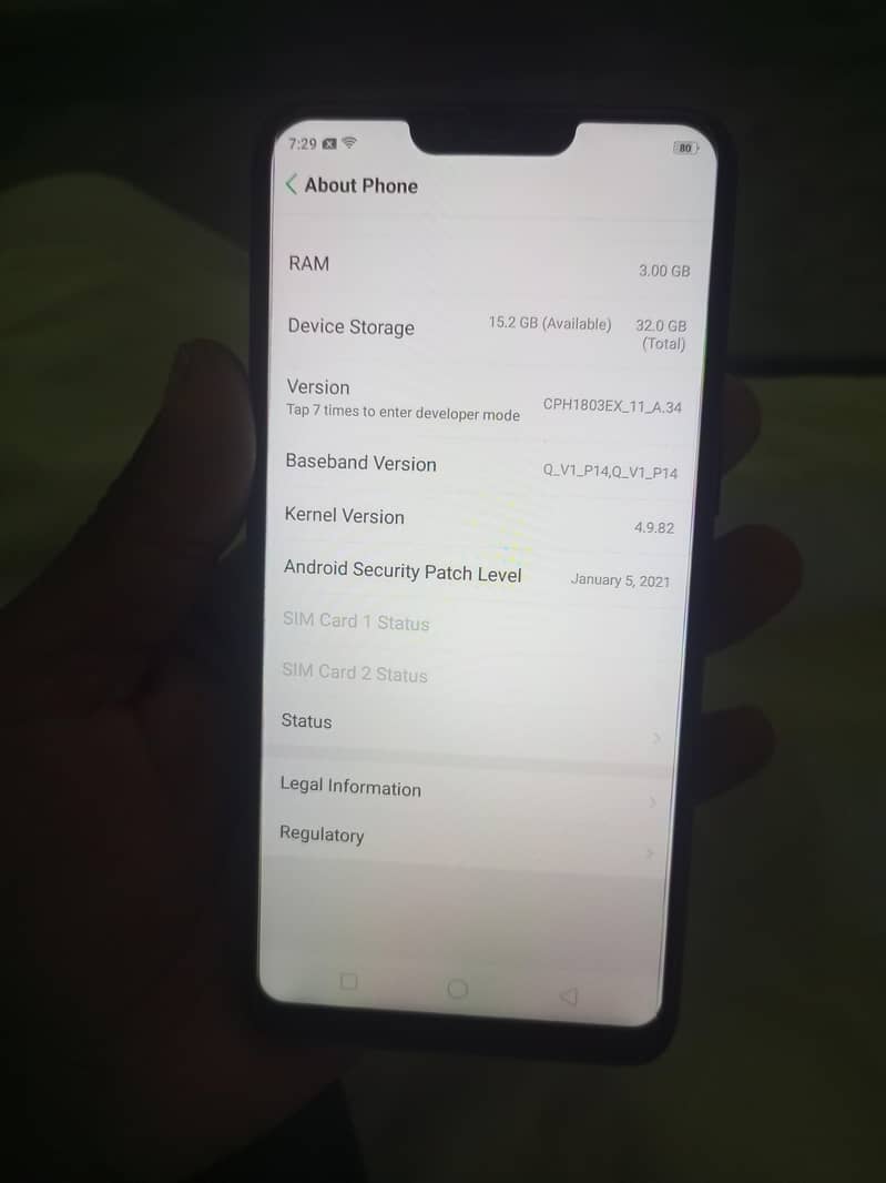 OPPO A3s 03440529992 7