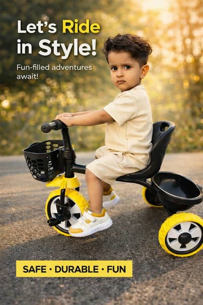 Baby tricycle| Tricycle for kids | Premium baby tricycle
