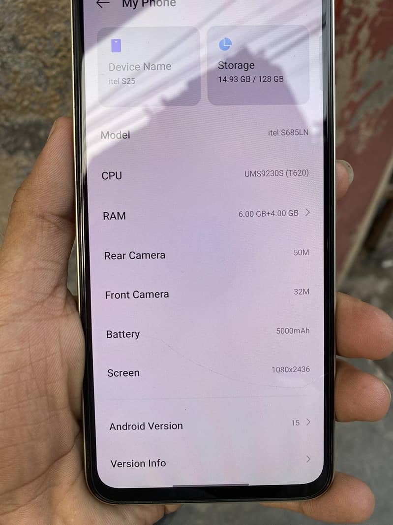 Itel S25 7